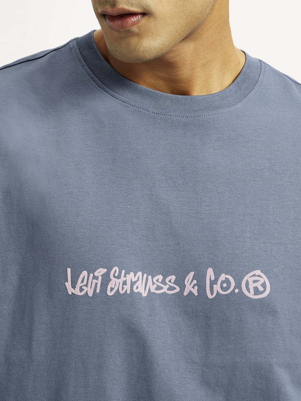 Men's Brand Logo Loose Fit T-shirt - Image 4