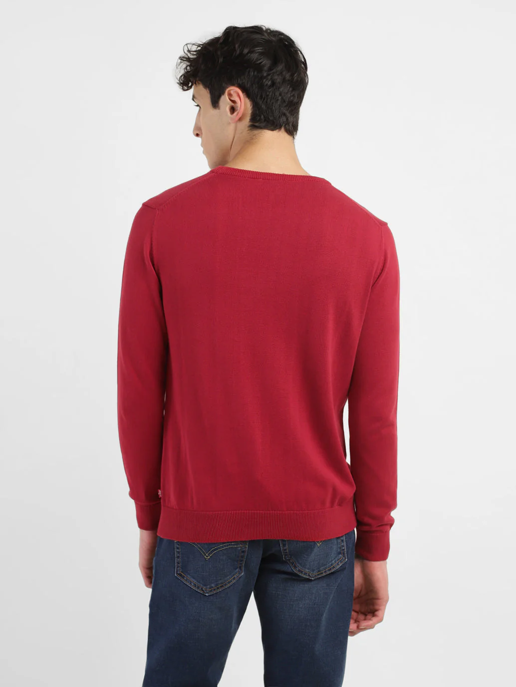 Men's Brand Logo Crew Neck Sweater - Image 3
