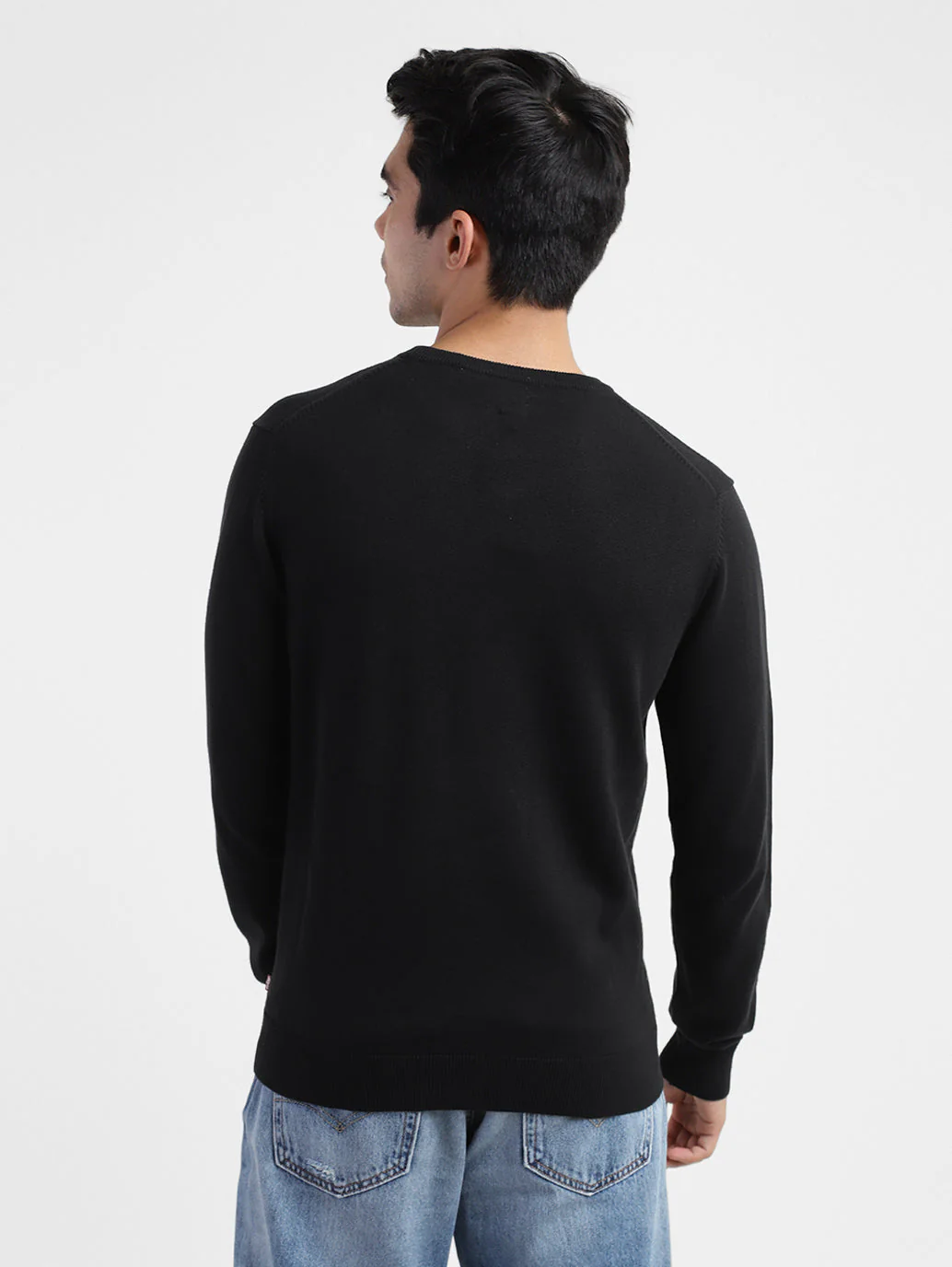 Men's Brand Logo Crew Neck Sweatshirt - Image 3