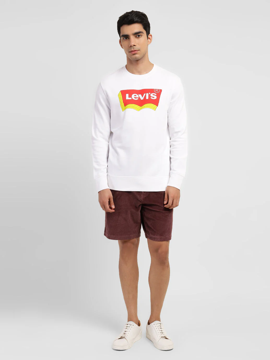 Men's Brand Logo Crew Neck Sweatshirt - Image 6