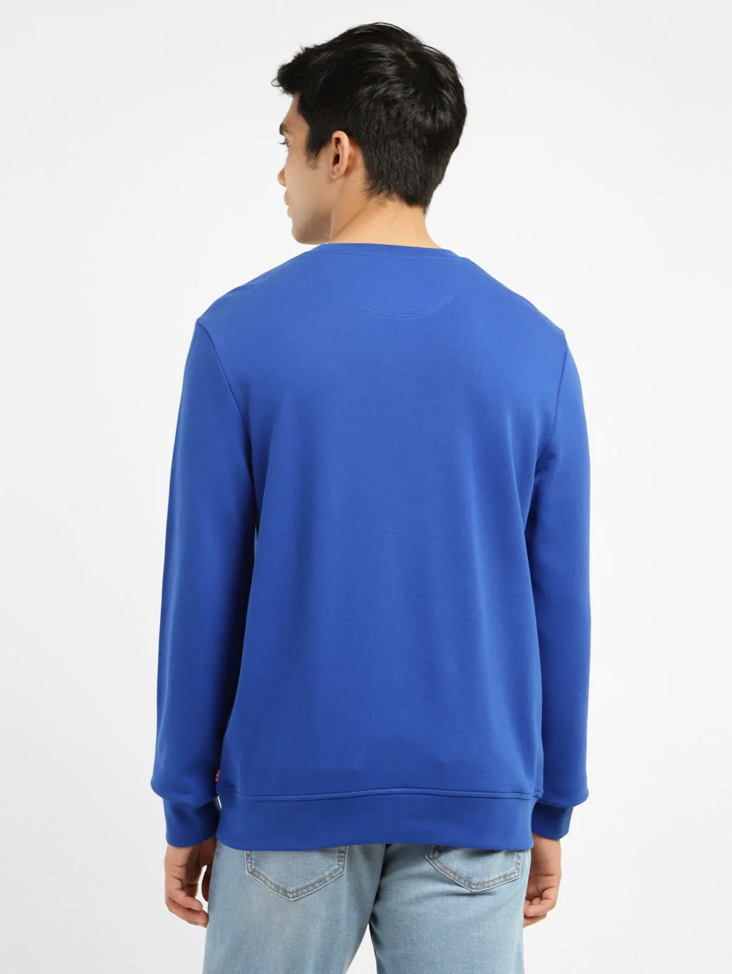Men's Brand Logo Crew Neck Sweatshirt - Image 3