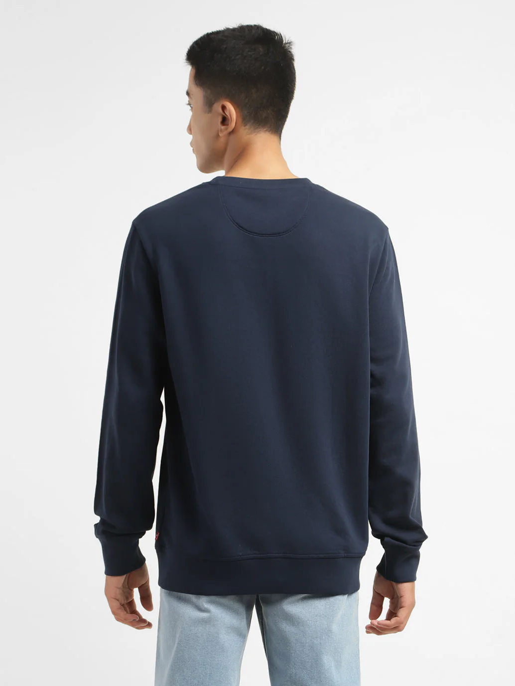 Men's Brand Logo Crew Neck Sweatshirt - Image 3
