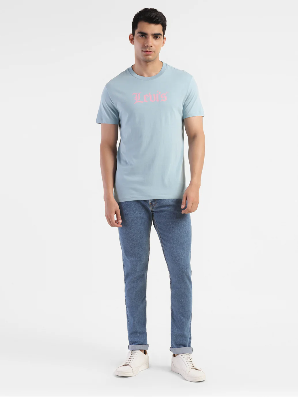 Men's Brand Logo Crew Neck T-shirt - Image 4