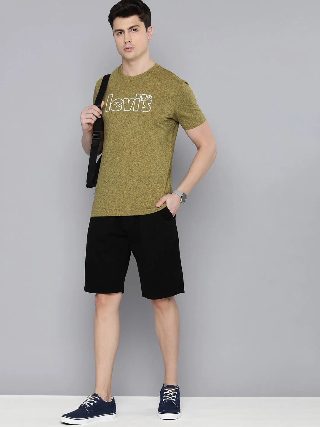 Men's Brand Logo Crew Neck T-Shirt - Image 4