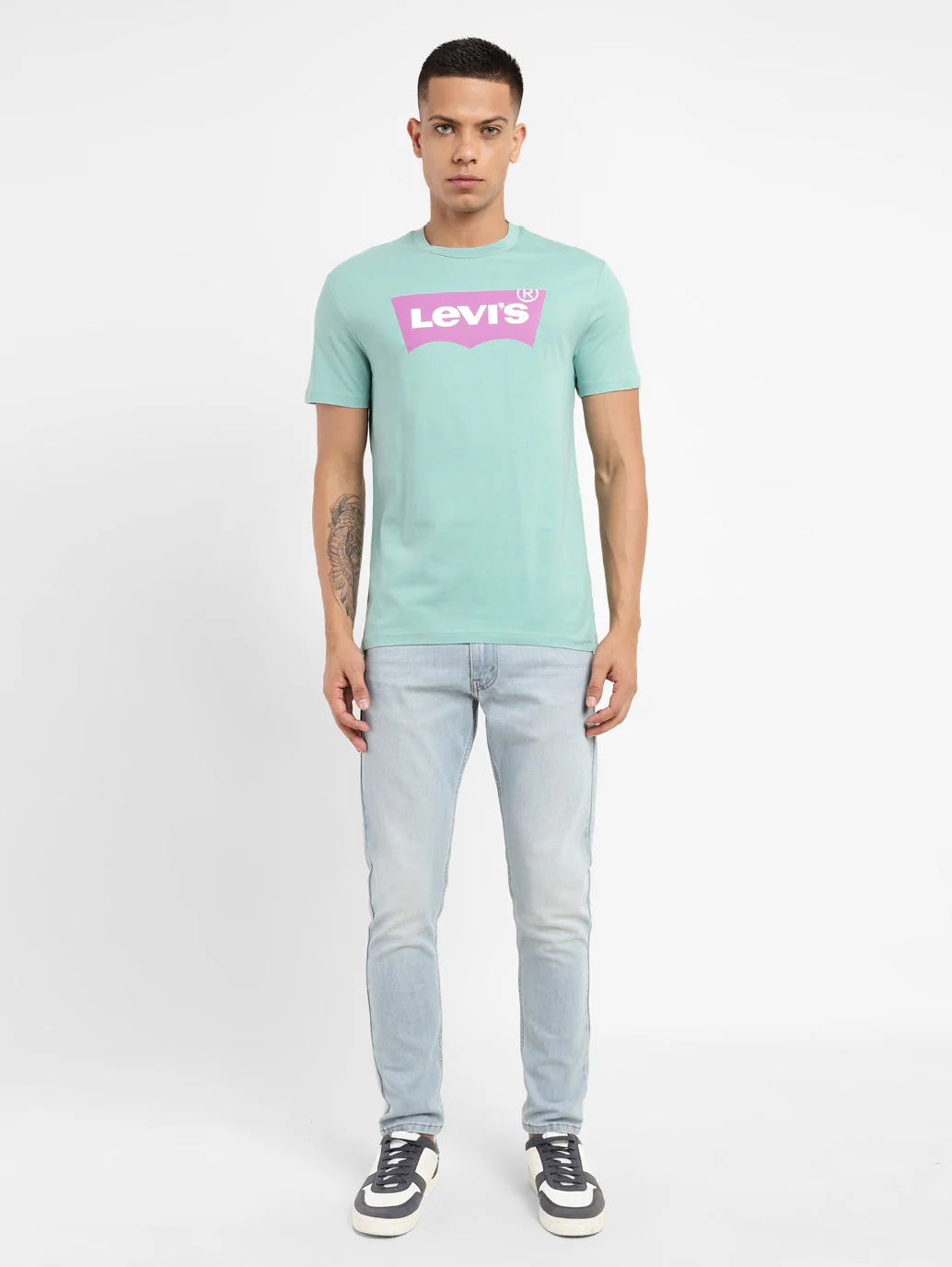 Men's Brand Logo Slim Fit T-shirt - Image 6