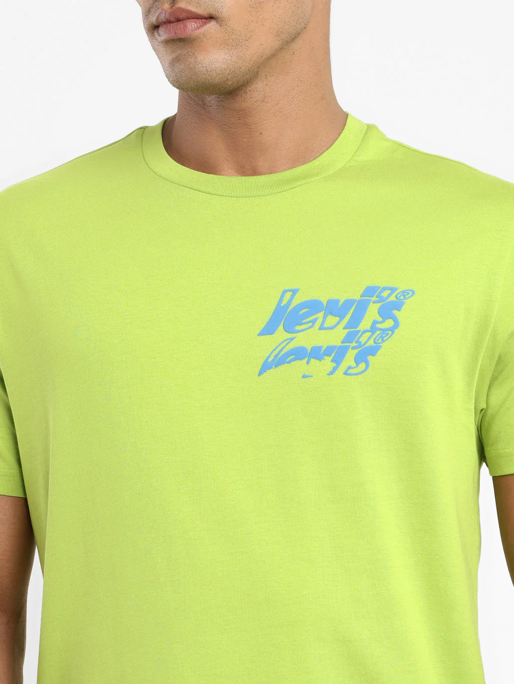 Men's Brand Logo Crew Neck T-shirt - Image 5