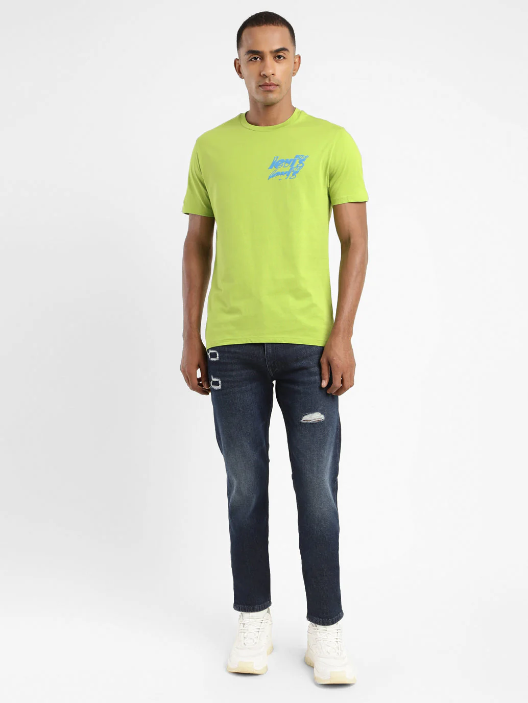 Men's Brand Logo Crew Neck T-shirt - Image 6
