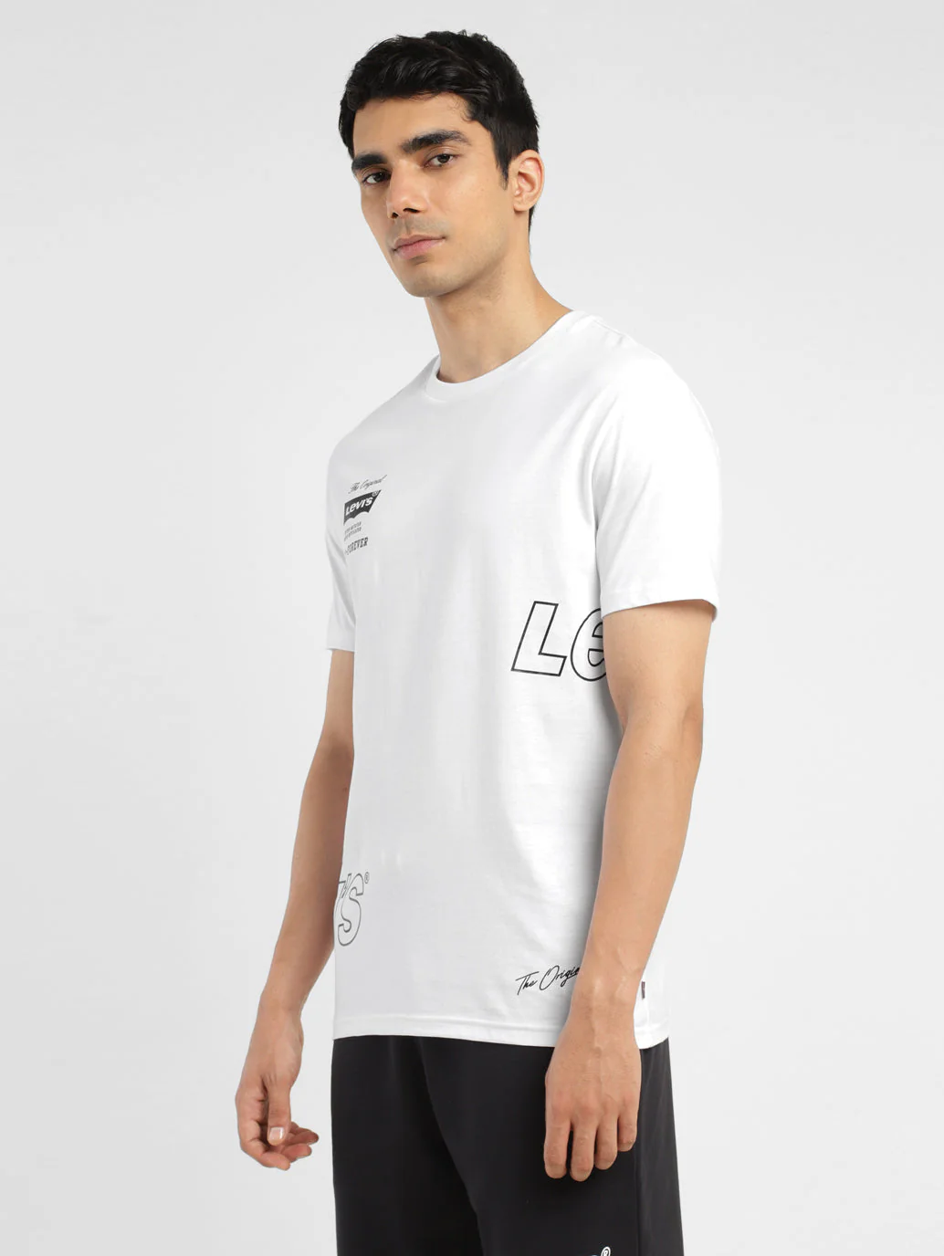 Men's Brand Logo Crew Neck T-shirt - Image 4