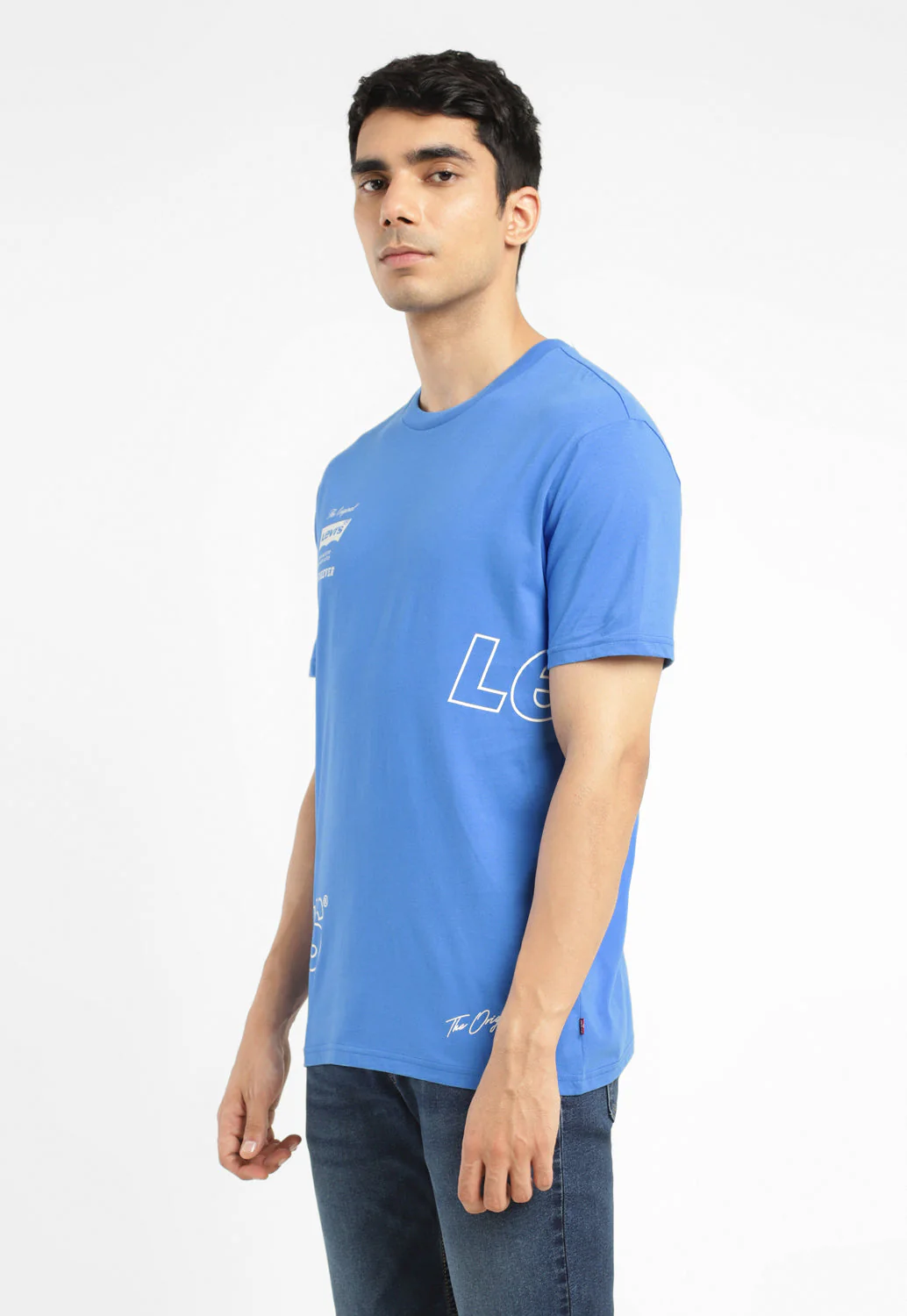 Men's Brand Logo Crew Neck T-shirt - Image 4