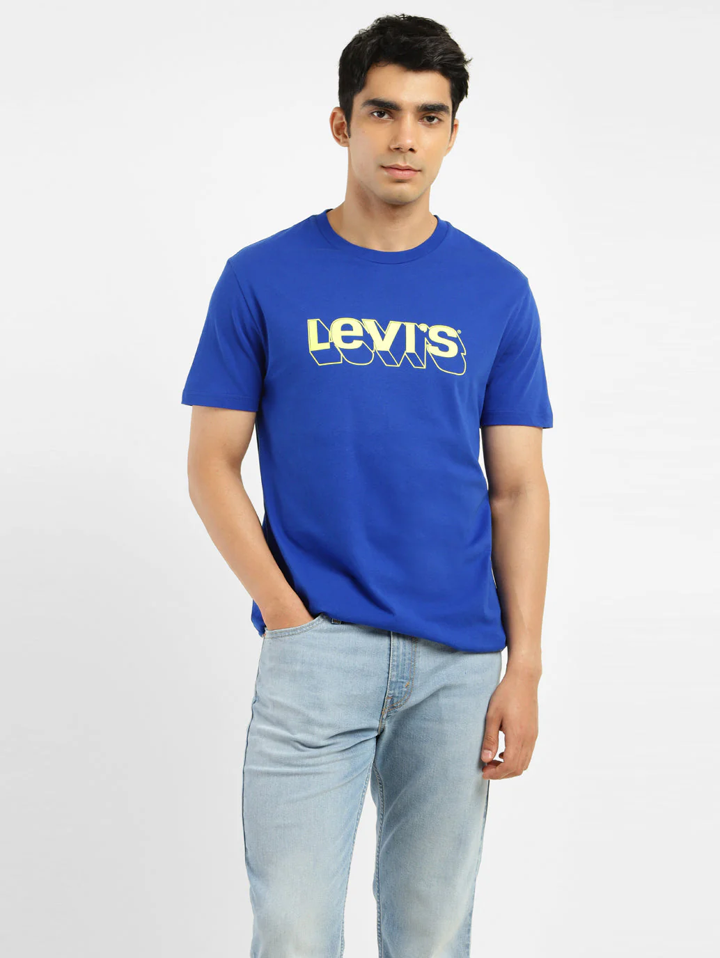 Men's Brand Logo Crew Neck T-shirt - Image 2