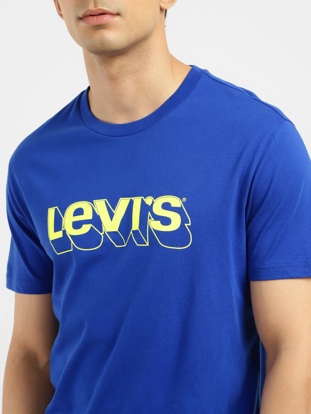 Men's Brand Logo Crew Neck T-shirt - Image 5