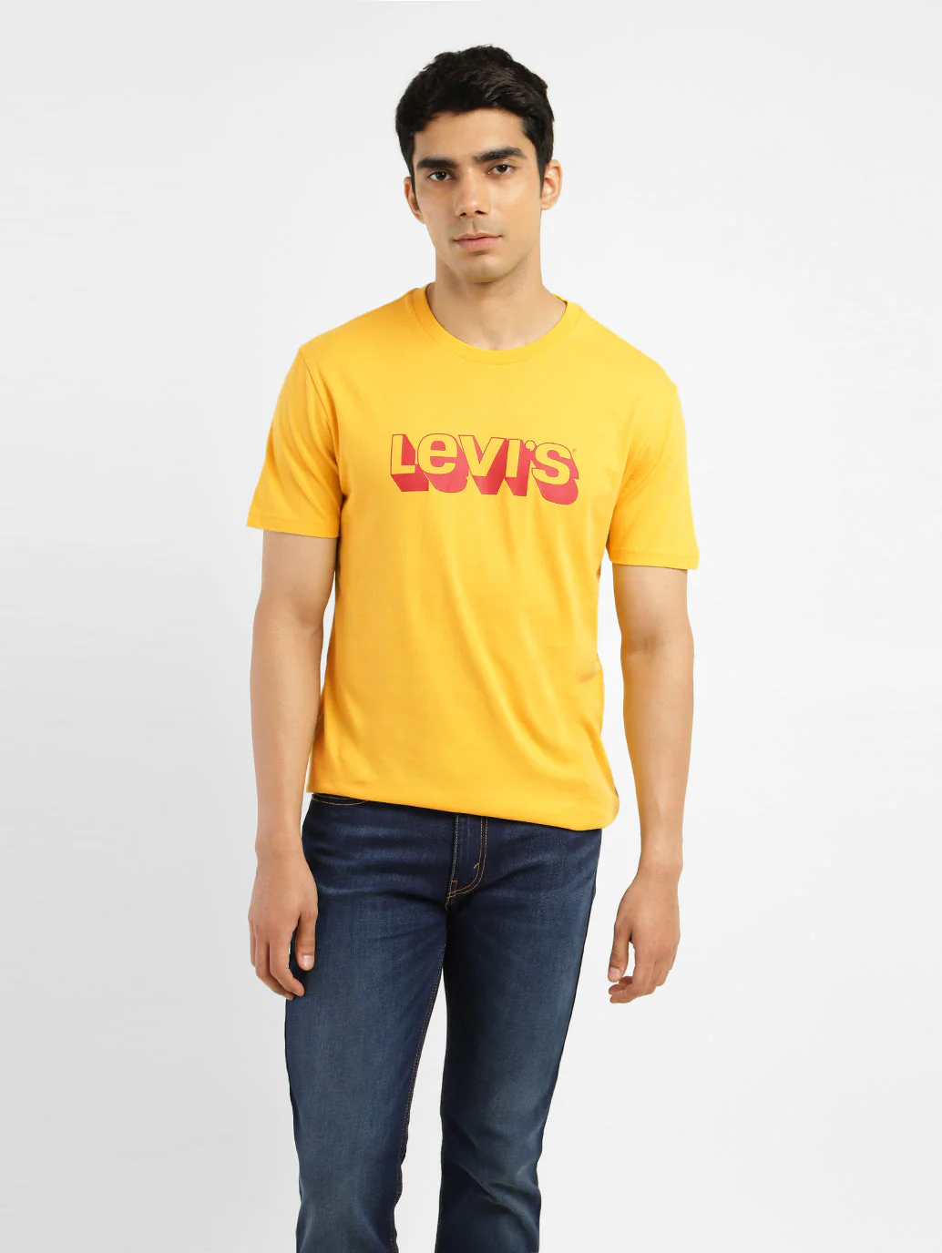 Men's Brand Logo Slim Fit T-shirt - Image 2