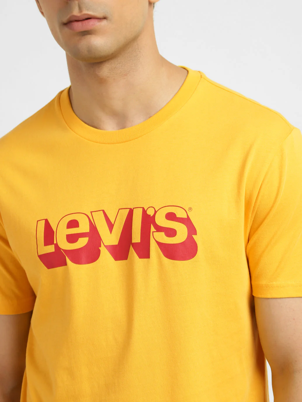 Men's Brand Logo Slim Fit T-shirt - Image 5