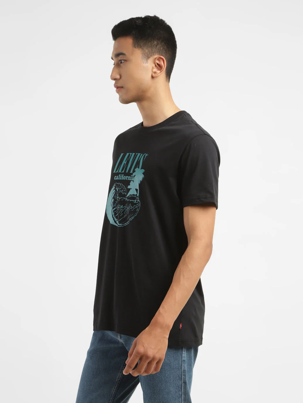 Men's Brand Logo Crew Neck T-shirt - Image 4