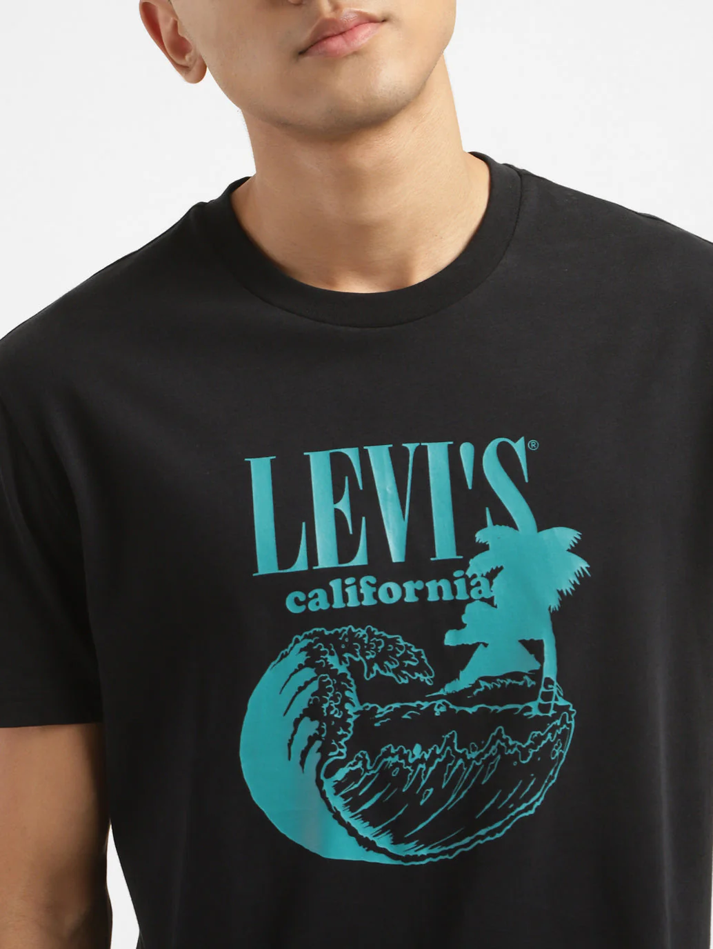 Men's Brand Logo Crew Neck T-shirt - Image 5
