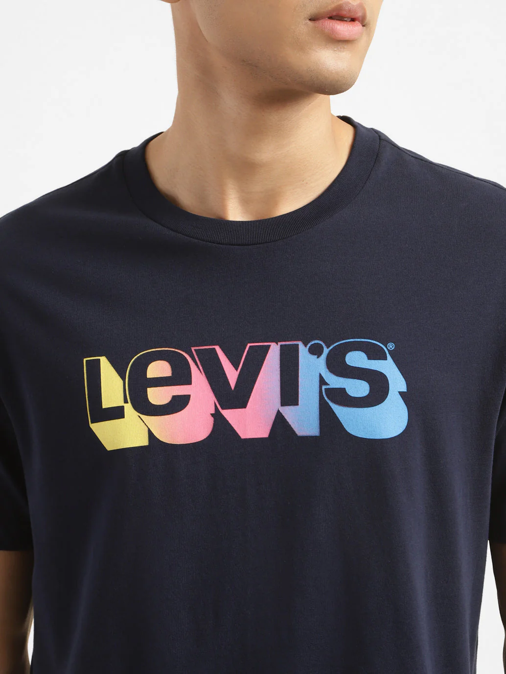 Men's Brand Logo Crew Neck T-shirt - Image 5