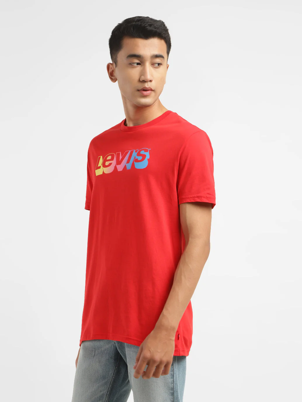 Men's Brand Logo Crew Neck T-shirt - Image 4