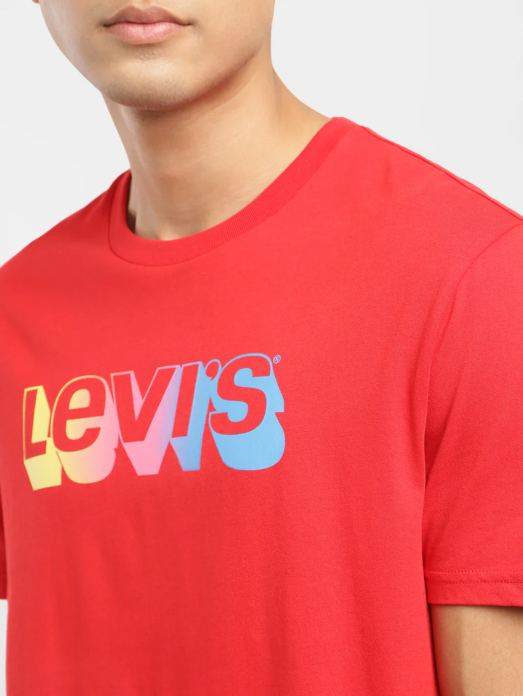 Men's Brand Logo Crew Neck T-shirt - Image 5