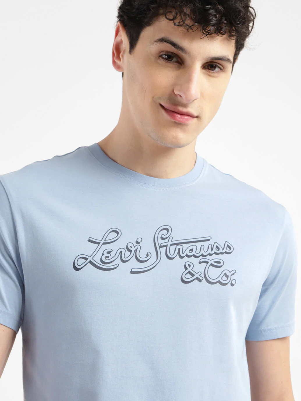 Men's Brand Logo Crew Neck T-shirt - Image 5