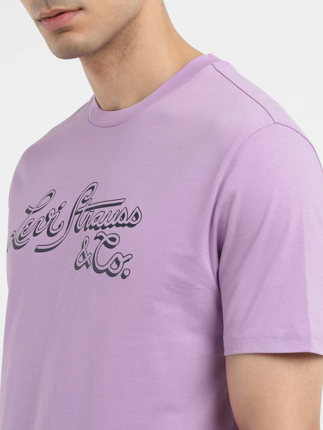 Men's Brand Logo Crew Neck T-shirt - Image 5