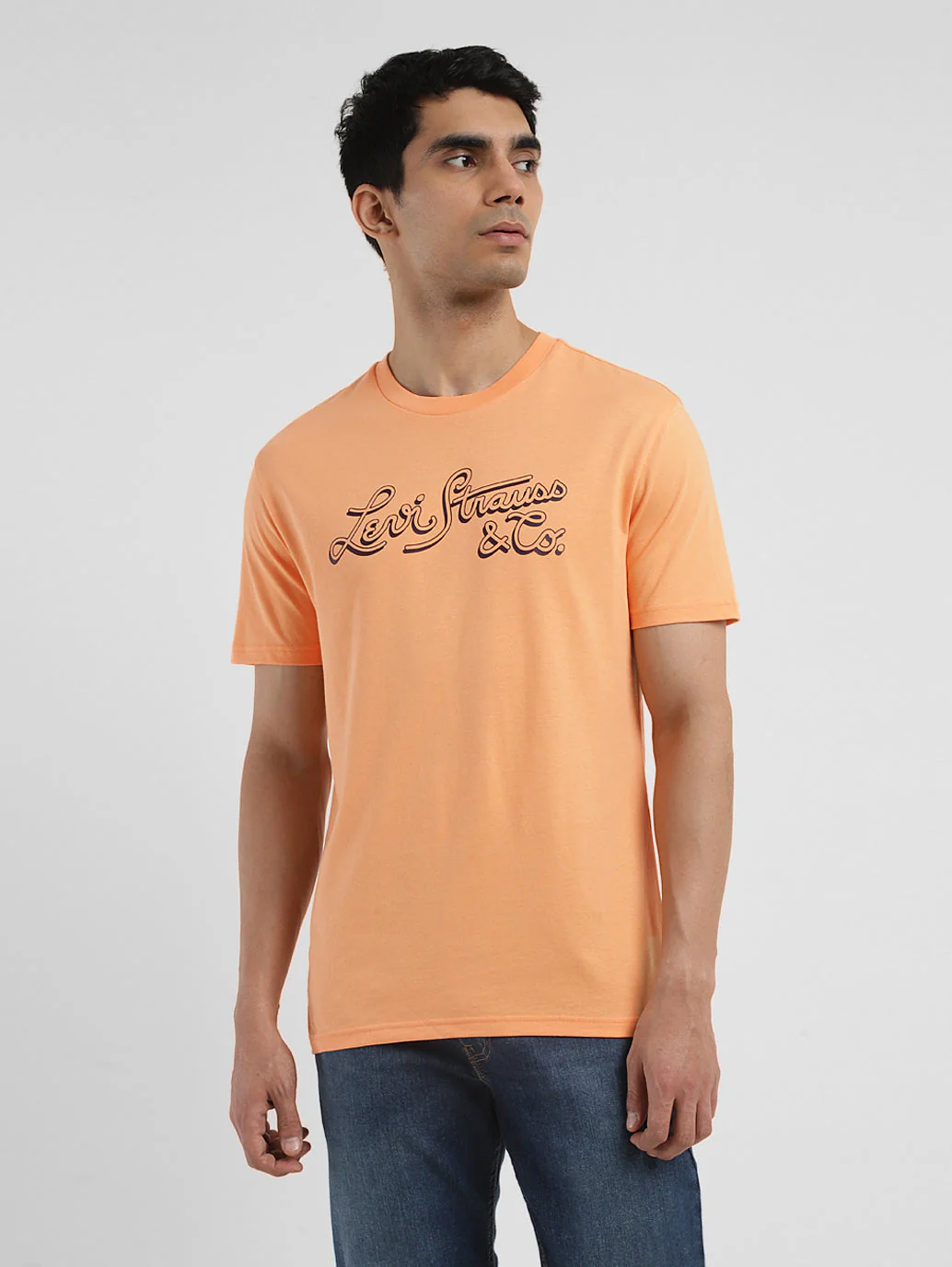 Men's Brand Logo Crew Neck T-shirt - Image 2