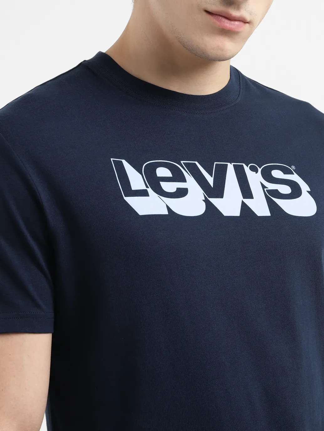 Men's Brand Logo Crew Neck T-shirt - Image 5