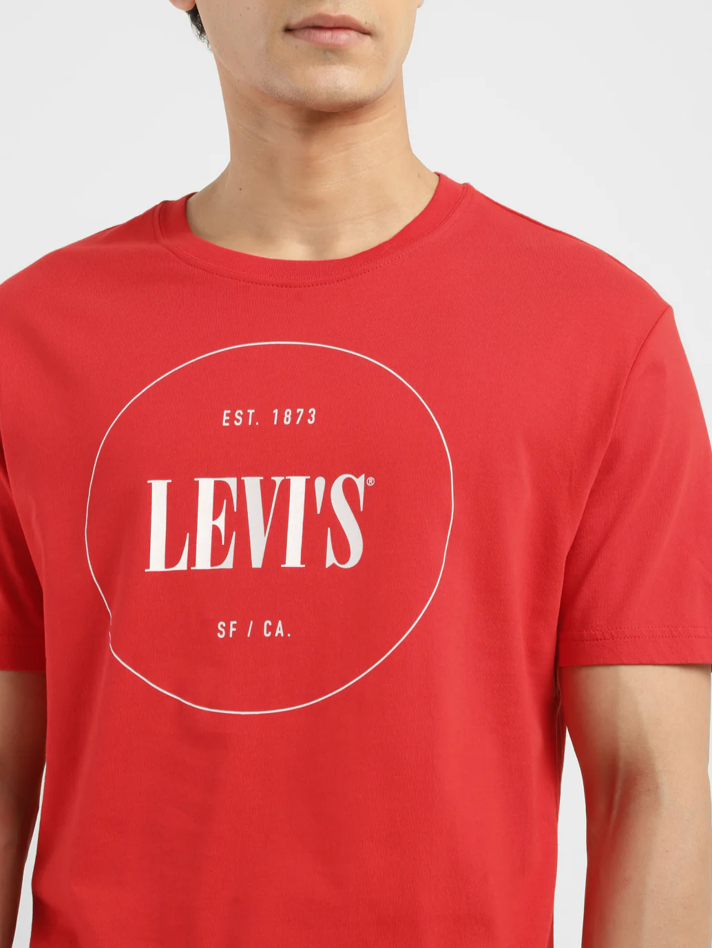 Men's Brand Logo Crew Neck T-shirt - Image 7