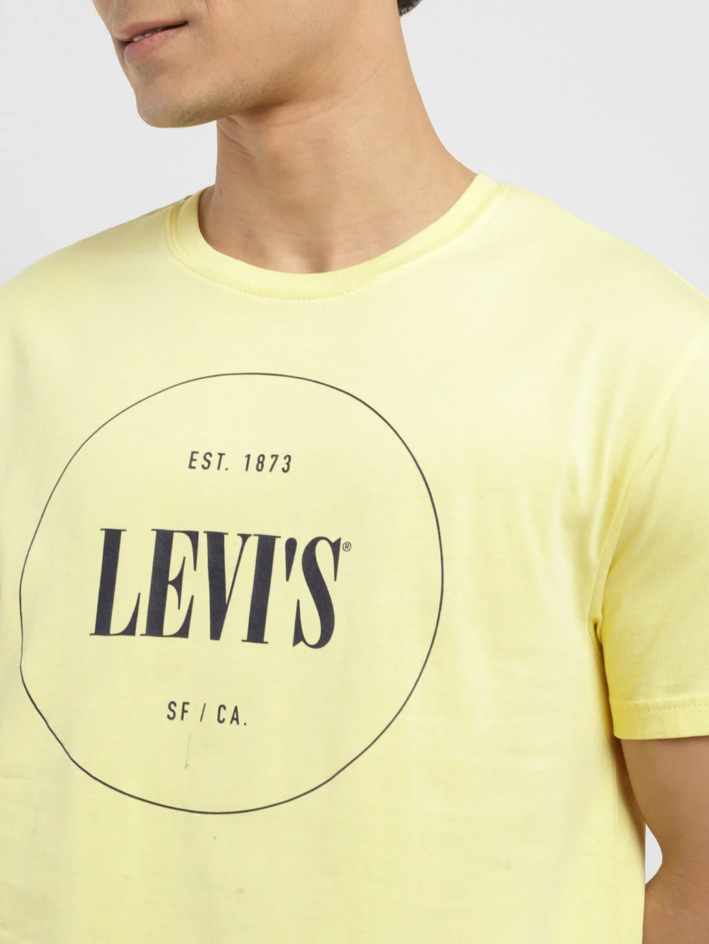 Men's Brand Logo Crew Neck T-shirt - Image 5