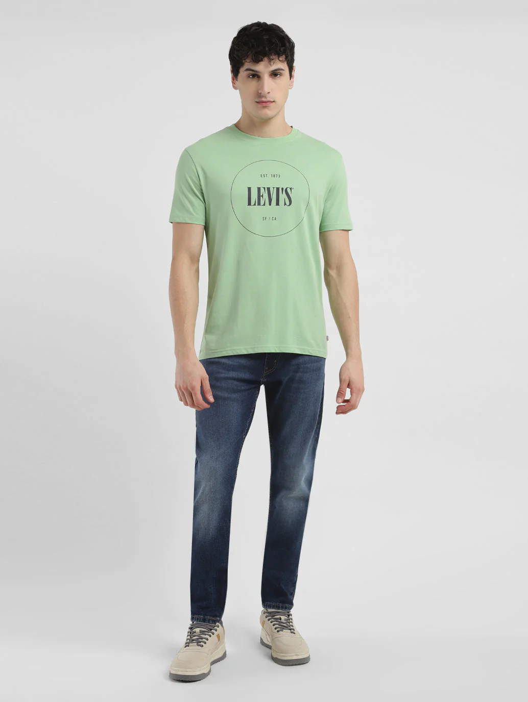 Men's Brand Logo Crew Neck T-shirt - Image 6