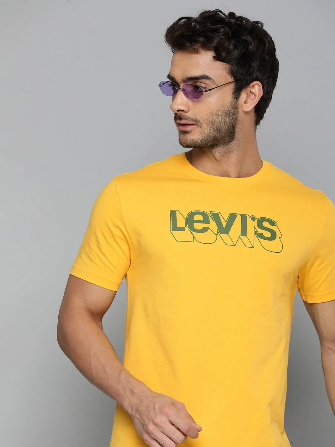 Men's Brand Logo Crew Neck T-shirt - Image 2