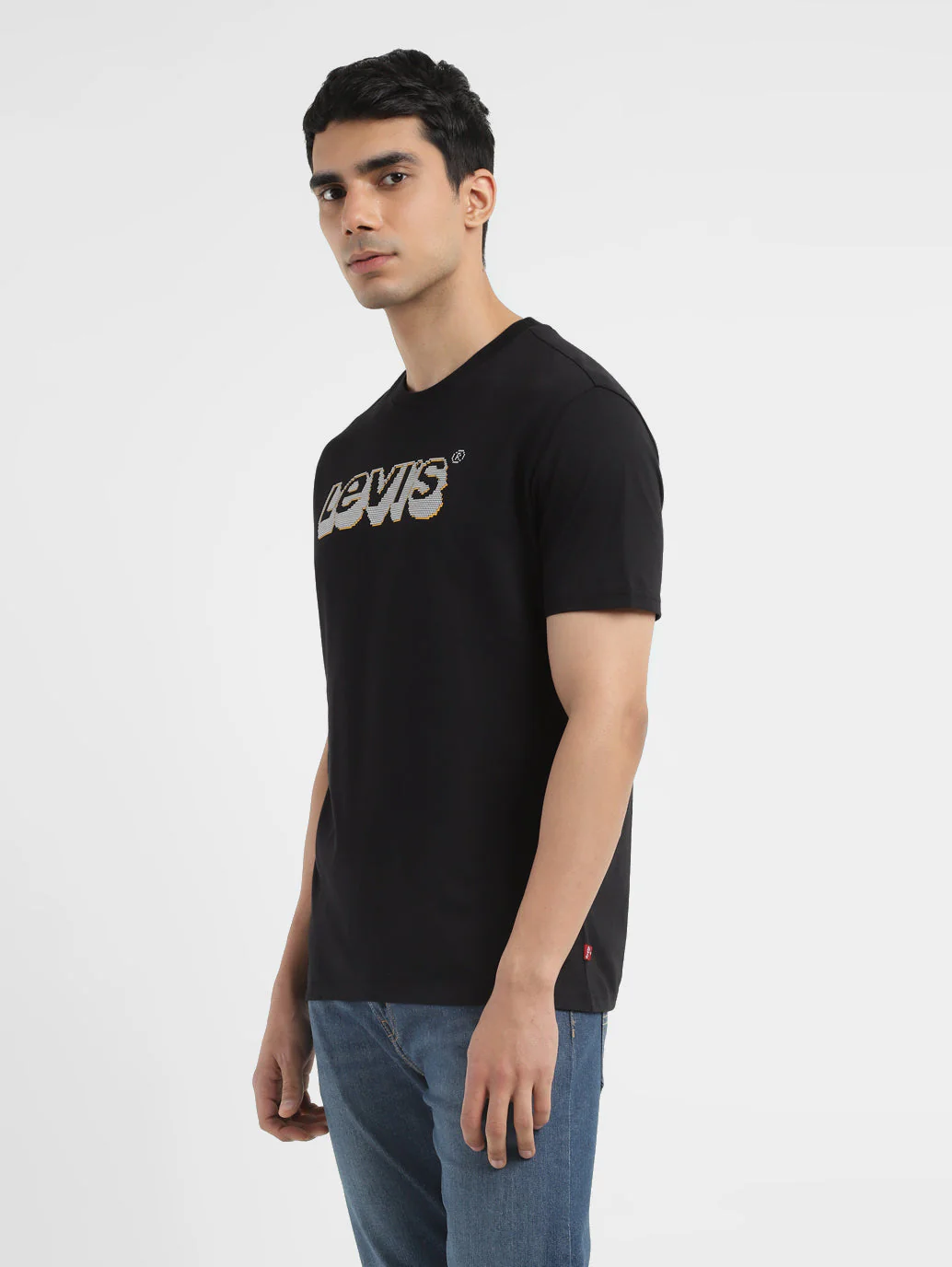 Men's Brand Logo Crew Neck T-shirt - Image 4