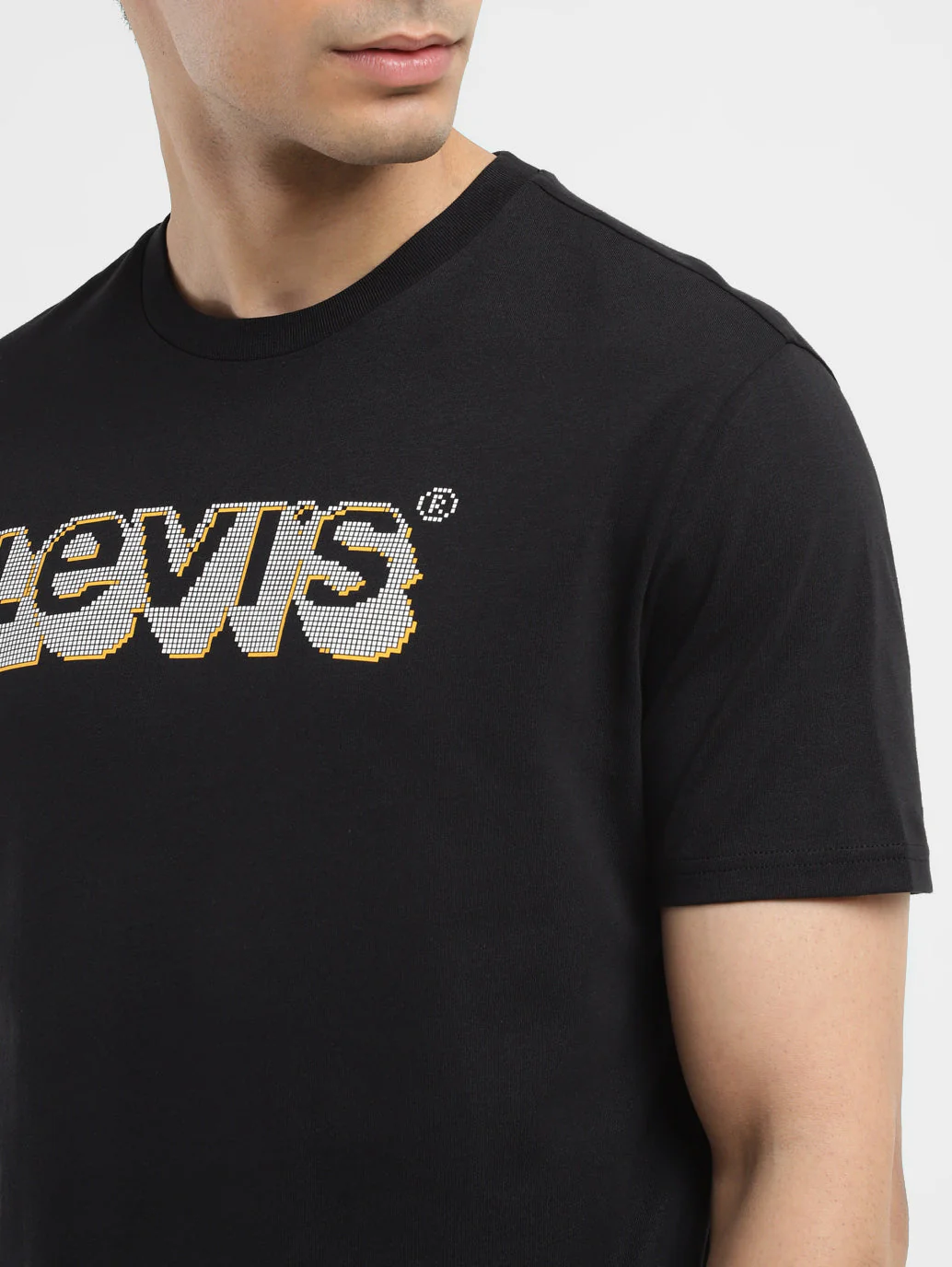 Men's Brand Logo Crew Neck T-shirt - Image 5