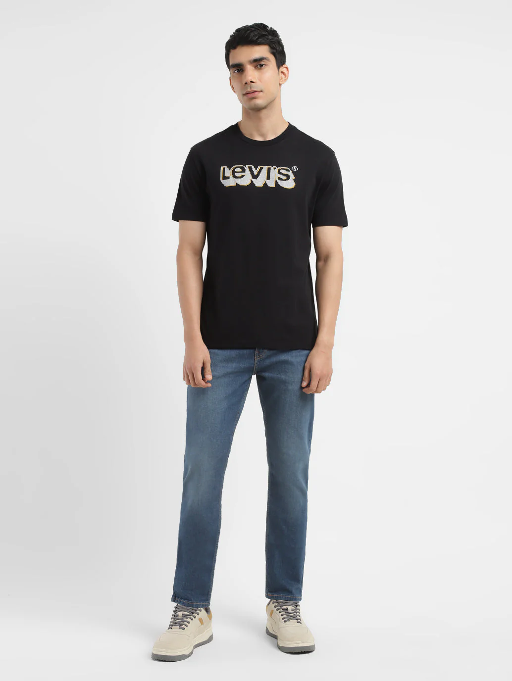 Men's Brand Logo Crew Neck T-shirt - Image 6
