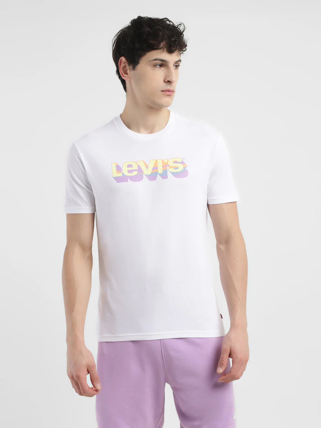 Men's Brand Logo Crew Neck T-shirt - Image 2