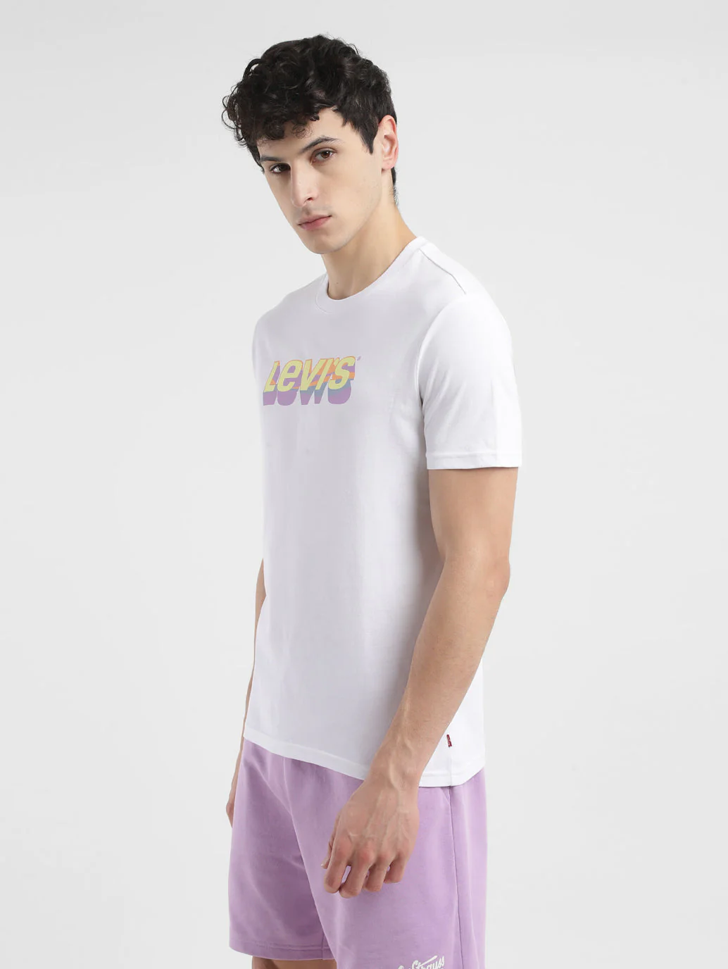 Men's Brand Logo Crew Neck T-shirt - Image 4