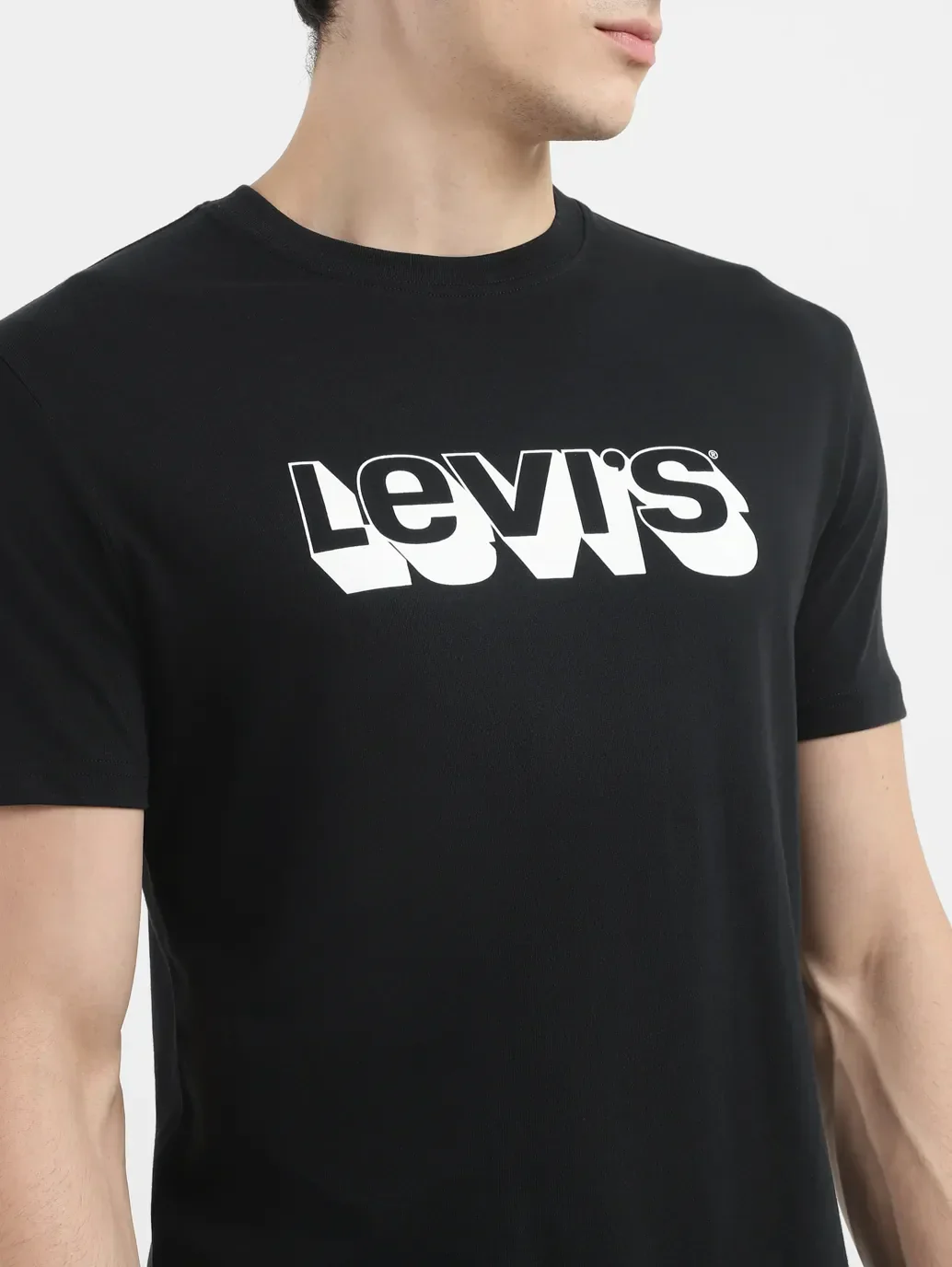 Men's Brand Logo Crew Neck T shirt - Image 5