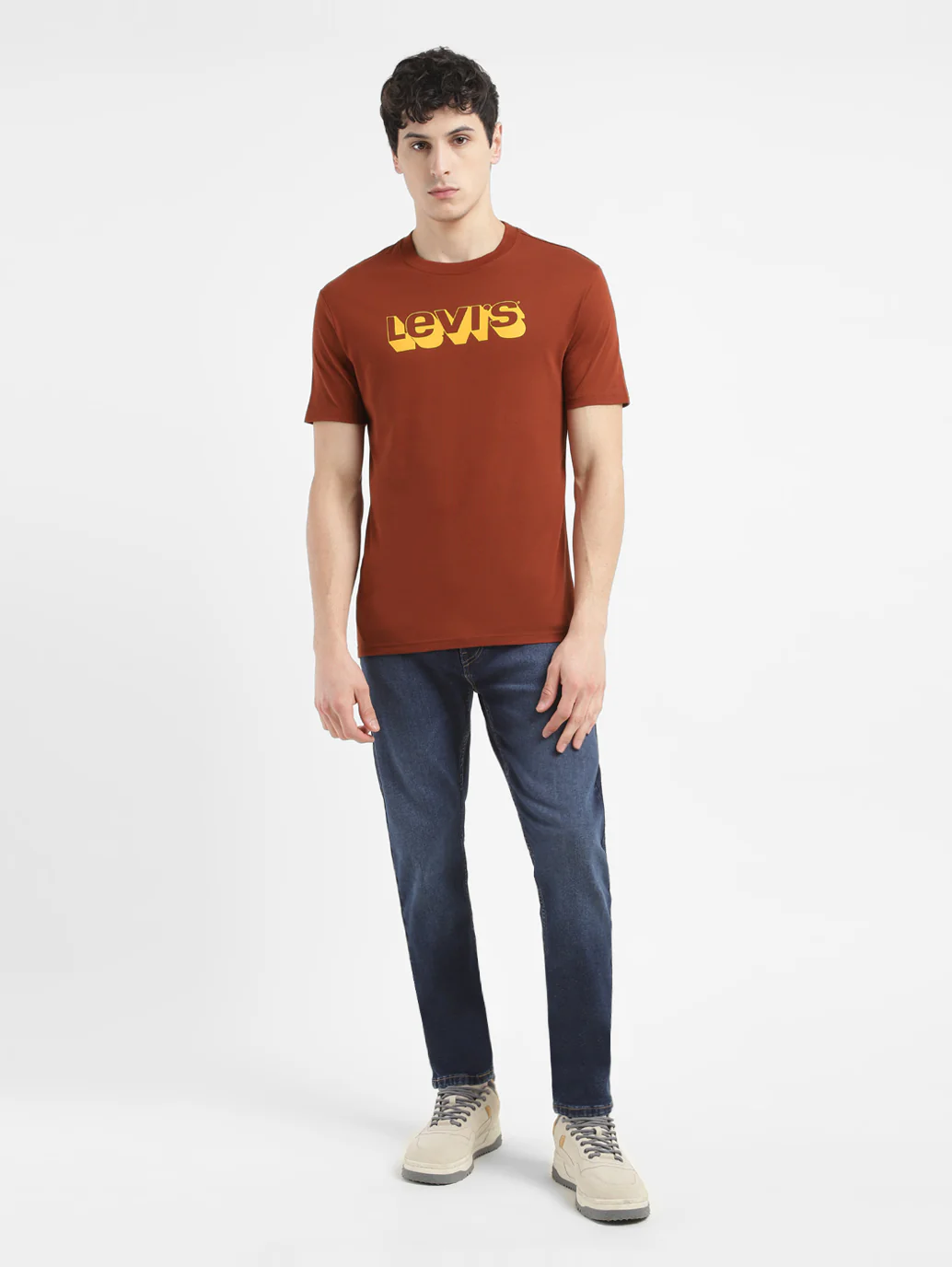 Men's Brand Logo Crew Neck T-Shirt - Image 6