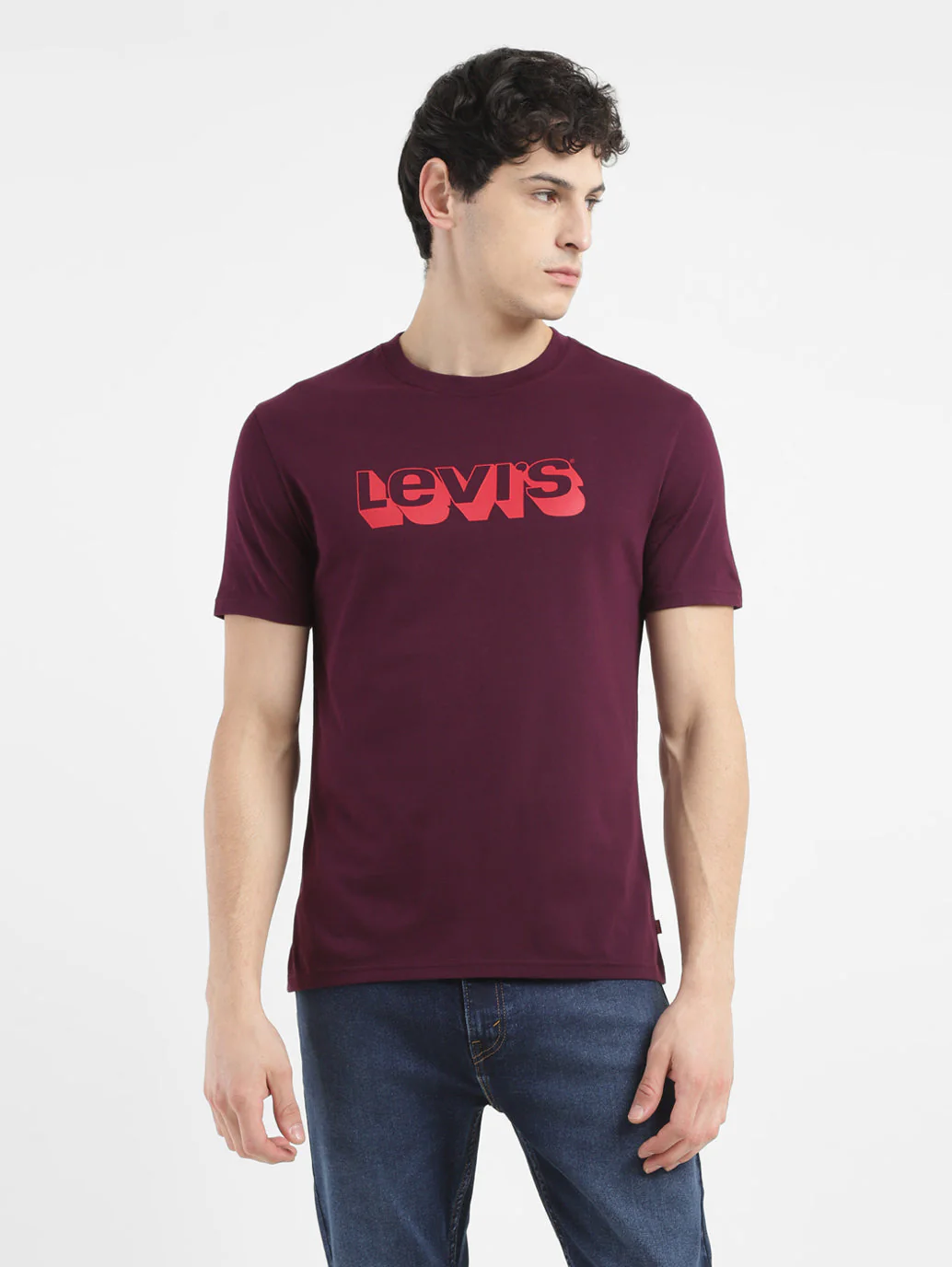Men's Brand Logo Crew Neck T shirt - Image 2