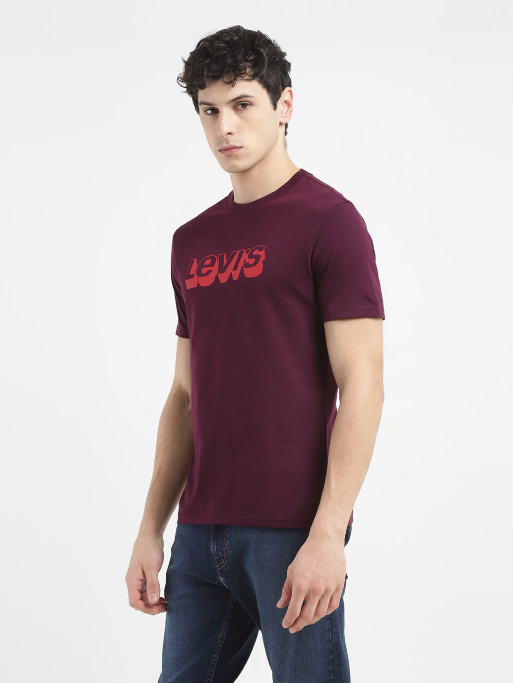 Men's Brand Logo Crew Neck T shirt - Image 4
