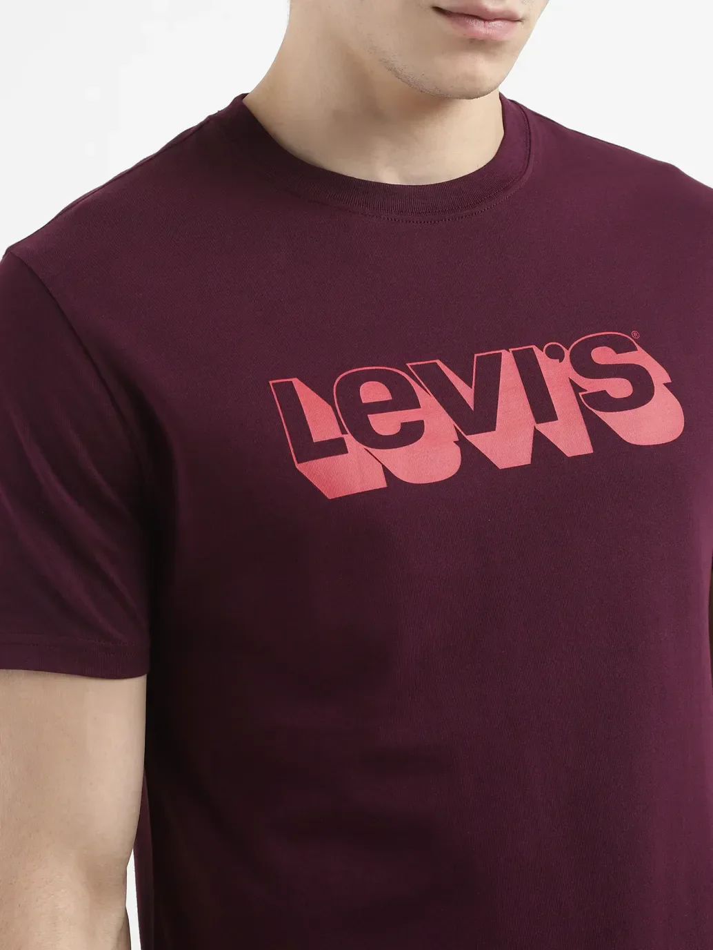 Men's Brand Logo Crew Neck T shirt - Image 5