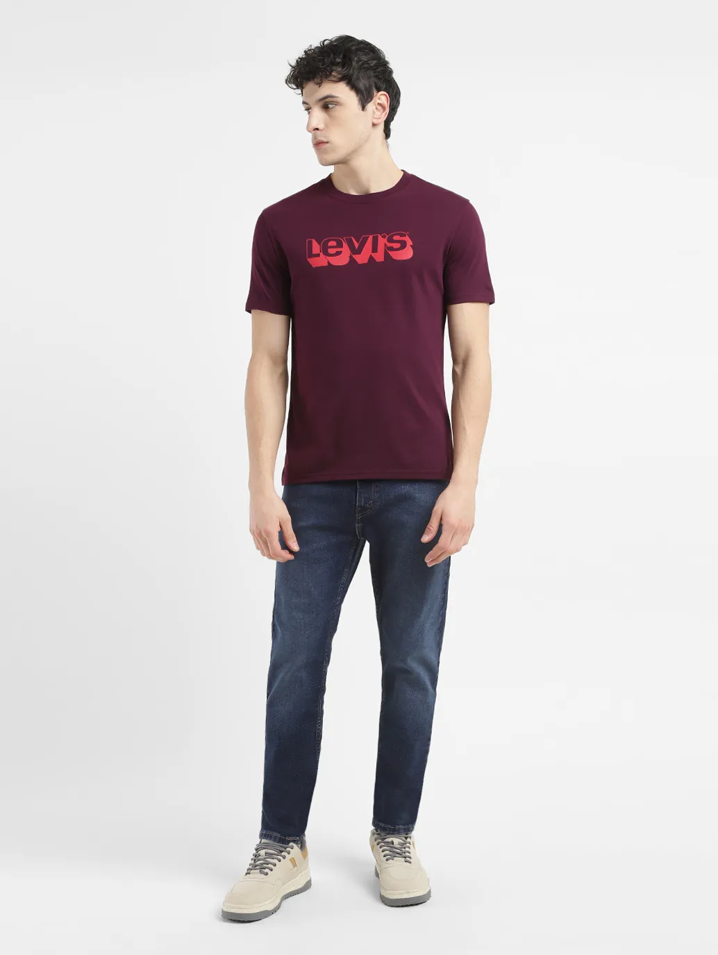Men's Brand Logo Crew Neck T shirt - Image 6