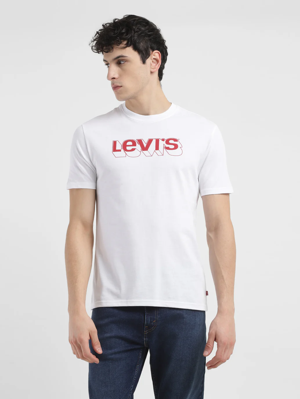 Men's Brand Logo Crew Neck T-Shirt - Image 2