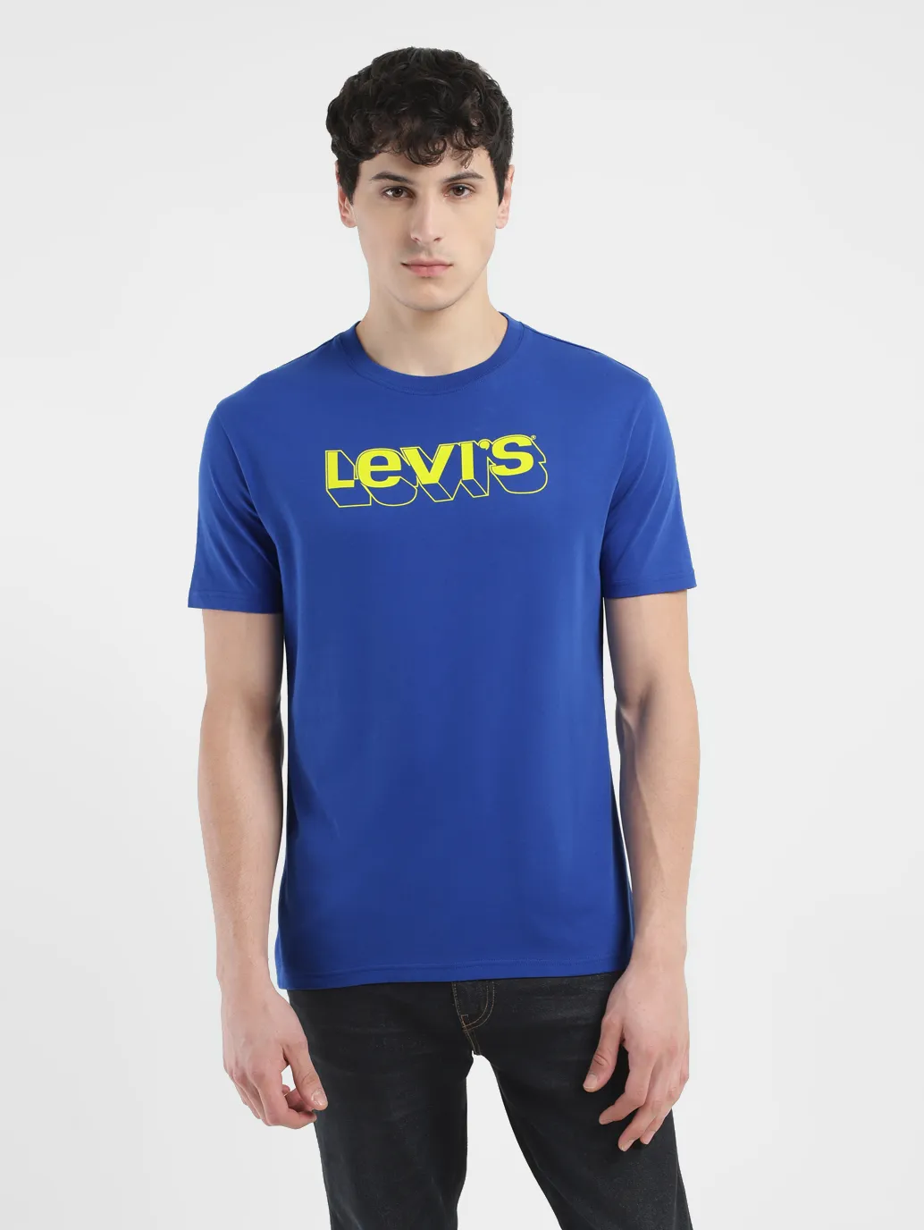 Men's Brand Logo Crew Neck T shirt - Image 2
