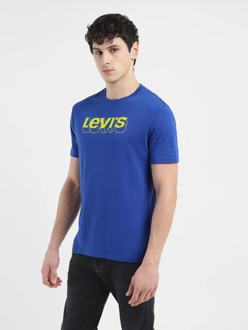 Men's Brand Logo Crew Neck T shirt - Image 4