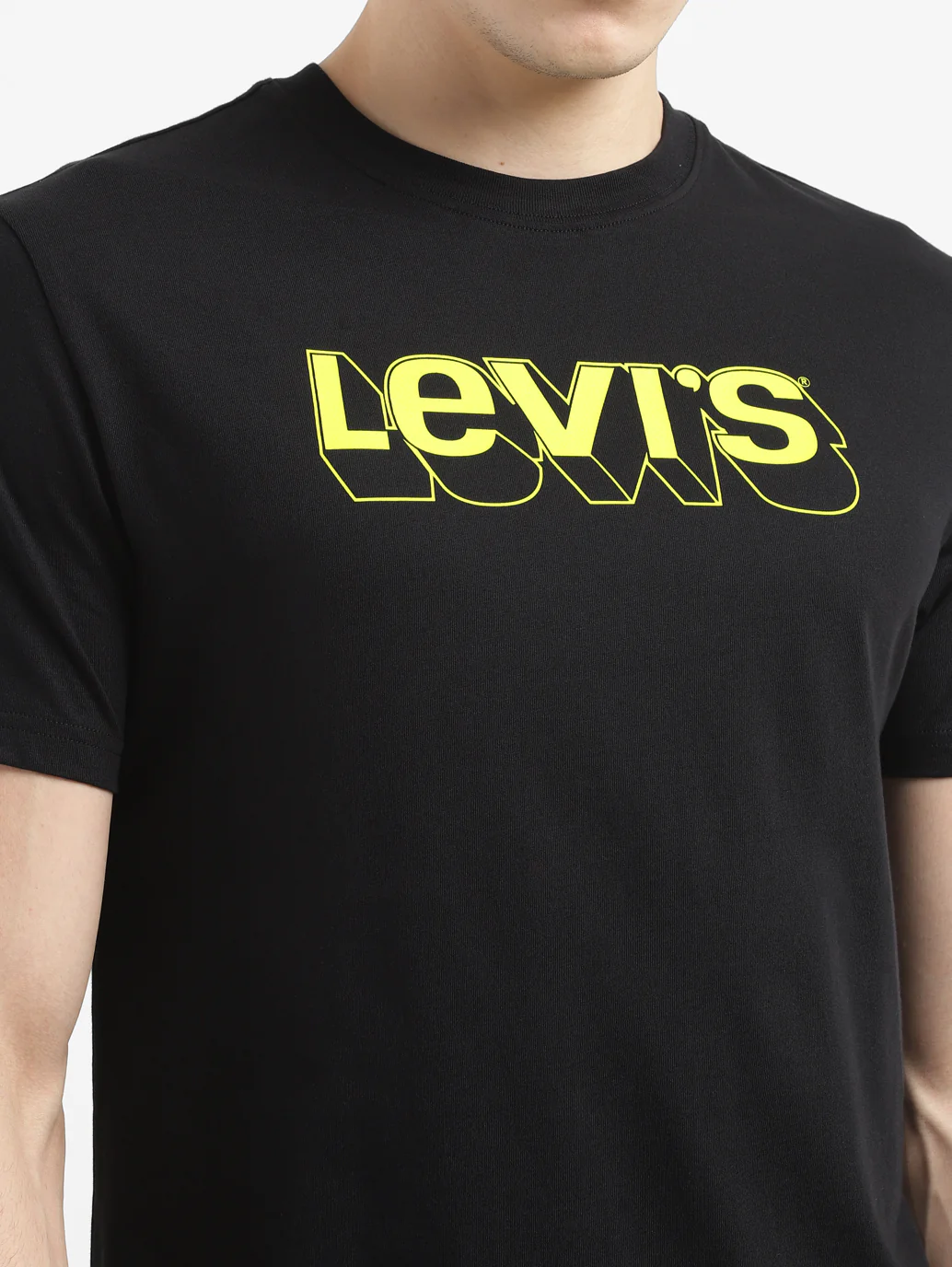 Men's Brand Logo Crew Neck T-Shirt - Image 4