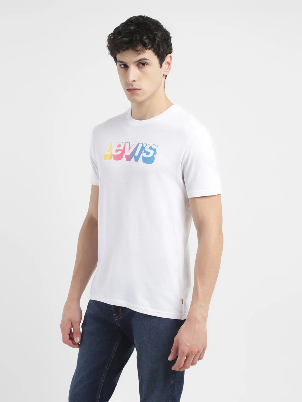 Men's Brand Logo Crew Neck T shirt - Image 4
