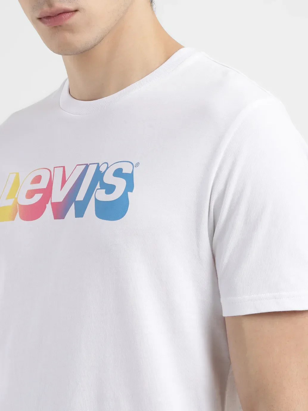 Men's Brand Logo Crew Neck T shirt - Image 5
