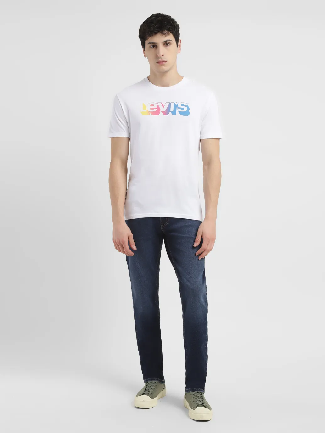 Men's Brand Logo Crew Neck T shirt - Image 6