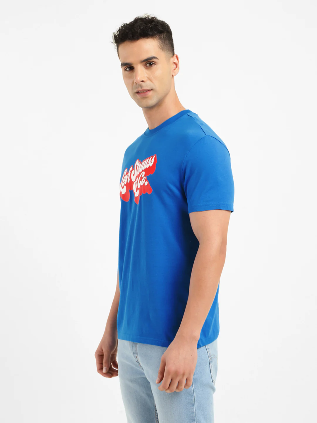 Men's Brand Logo Crew Neck T-Shirt - Image 5
