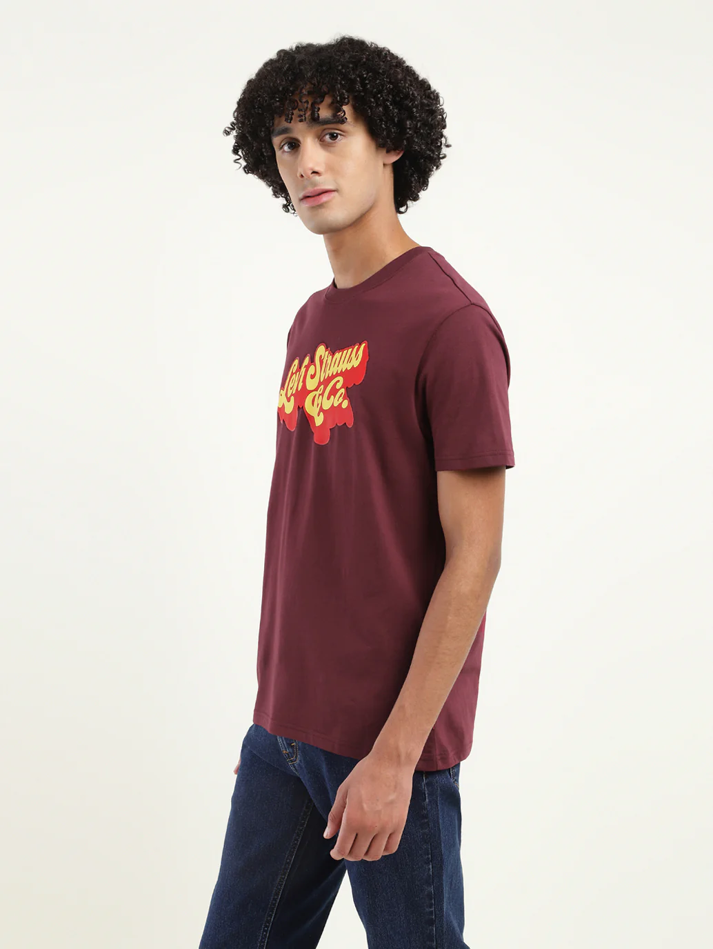 Men's Brand Logo Crew Neck T-Shirt - Image 6